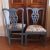 Wood Pair of Blue Painted Georgian Sidechairs, 19th Century For Sale - Image 7 of 14