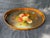 Vintage Oval Wood Floral Tole Painted Tray For Sale - Image 13 of 17