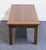 1990s Stickley Furniture Mission Collection Solid Quarter Sawn White Oak Plank Top 46" Accent Coffee Table 89-508 For Sale - Image 5 of 9