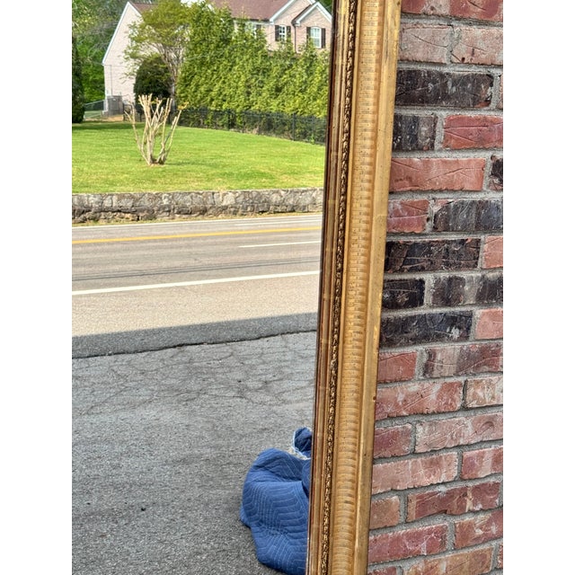 19th Century Giltwood Mirror For Sale - Image 12 of 14