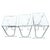 1950s Mid-Century Modern Salterini Style Wrought Iron Mesh Nesting Tables, Set of 3 For Sale - Image 5 of 10