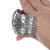 7.25" Marcella James Navajo Silver and Turquoise Cuff Bracelet For Sale In Austin - Image 6 of 11