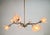 Vintage Flex Pendant Light with Eight Arms in Brass and Acrylic, 1970 For Sale - Image 9 of 15