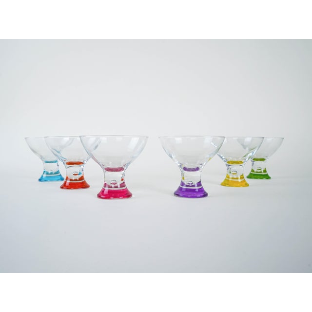 Vintage Italian Dessert Bowls, 1980s, Set of 6 For Sale - Image 3 of 9