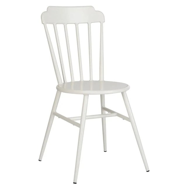 Broderick Side Chair, Set of 2 - White For Sale - Image 11 of 11
