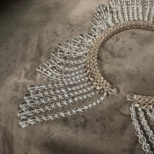 Exude high-octane glamour with this breathtaking iconic 21st-century multistrand necklace by the legendary Italian house...