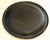 Black Antique English Papier Mache Plate For Sale - Image 8 of 8