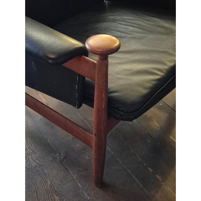 Vintage Scandinavian Bwana Lounge Chair by Finn Juhl for France & Søn, 1960s For Sale - Image 9 of 15