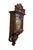 Art Nouveau Antique Art Nouveau German Black Forest Jugendstil Walnut Regulator Wall Clock For Sale - Image 3 of 18