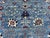 Cornflower Blue Oushak Rug 8x10 For Sale - Image 6 of 9