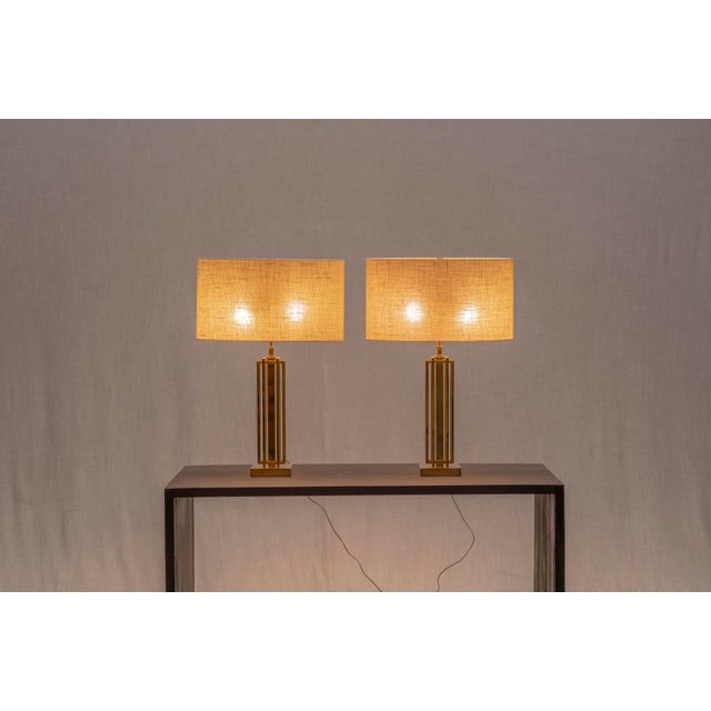 Large French Hollywood Regency Table Lamps, 1970s, Set of 2 For Sale - Image 12 of 12