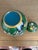 Vintage Chinese Green Cloisonné Prunus Blossom Lidded Ginger Jar For Sale - Image 6 of 6