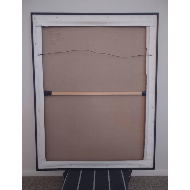 "Blue Violin" /Cubist Oil Painting/ by Trish Toro, Framed For Sale - Image 4 of 9