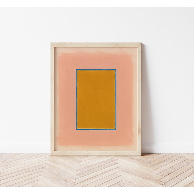 Rose Gold' Fine Art Print by Emily Keating Snyder Print itself is 20 x 16 in. and framed in a light wood frame with UV-...