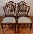1920 Antique English Solid Walnut Shield-Back Set of Six Dining Chairs For Sale - Image 12 of 18