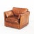 Vintage Camel Buffalo Leather Club Chair from Roche Bobois, France, 1980s, in Good conditions. Designed 1980 to 1989 This...