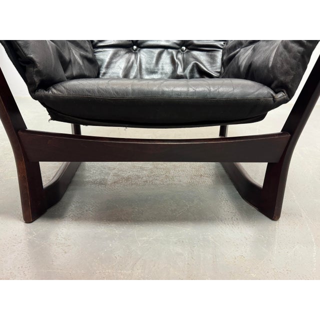 Mid-Century Trega Sling Lounge Chairs by Tormod Alnæs for Sørlie Møbler, Norway, 1970s For Sale - Image 12 of 17