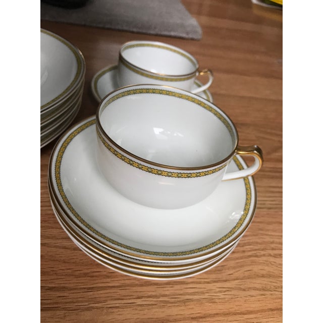 Limoges Art Deco Bone China Dinnerware Chairish