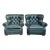 Ralph Lauren Leather Writer’s Chairs- Set of 2 For Sale