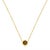 Enjoy this delicate pendant necklace featuring a single miracle set diamond in a bezel setting. This delicate necklace is...