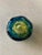 Mdina Blue and Green Glass Ashtray, 1950s For Sale - Image 4 of 11