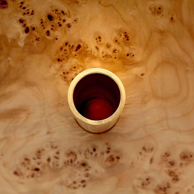 1990s Twenty Seven Woods for a Chinese Artificial Flower Vase by Ettore Sottsass For Sale - Image 5 of 14