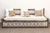 96" Carved Jali Distressed Two-Tone White Daybed For Sale - Image 11 of 11