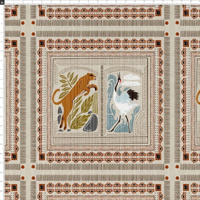 This square shaped ottoman is as smart looking as it is functional, and it is manufactured in Illinois. Hand upholstered...