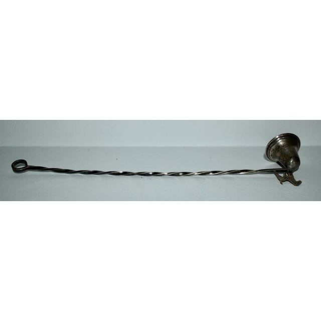 Vintage Sterling SIlver Candle Snuffer W/Dog Motif For Sale In Philadelphia - Image 6 of 10