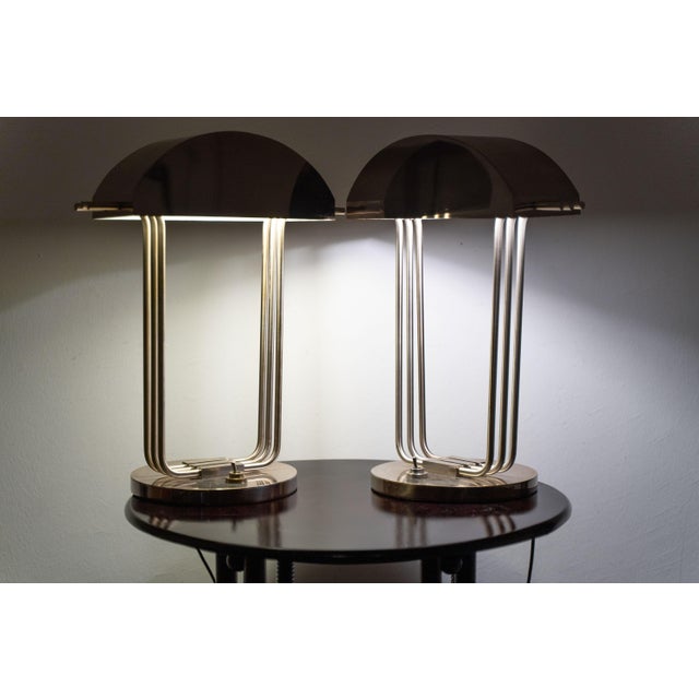Lamps by Marcel Breuer for the Paris Expo, 1925, Set of 2 For Sale - Image 4 of 14