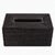 Artifacts Rattan Long Tissue Box, Tudor Black For Sale In Houston - Image 6 of 6