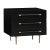 Black Trident Black Nightstand For Sale - Image 8 of 8