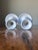 White Pair of Dieulefit PHP Pottery Made in France Candlestick Holders For Sale - Image 8 of 10