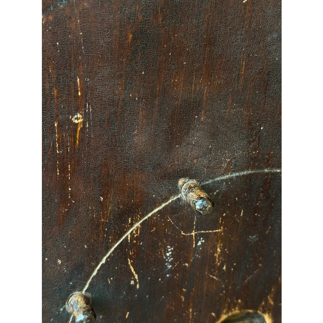 Antique Folk Art Crokinole Game Board, Circa Early 20th Century For Sale - Image 12 of 17