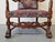 French Lounge Chair in Elm For Sale - Image 4 of 6