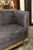1940s 1940s Vintage Carved Art Deco Small Sofa For Sale - Image 5 of 10