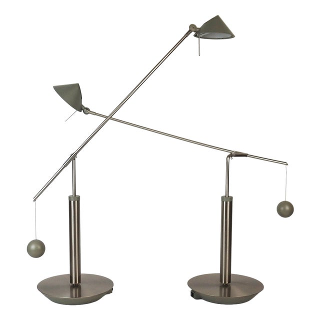 Nestore Lamps by Forcolini for Artemide, 1990s, Set of 2 For Sale
