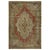 Vintage Turkish Worn-In Distressed Oushak Accent Rug - 4'2 X 6'00 For Sale - Image 4 of 4