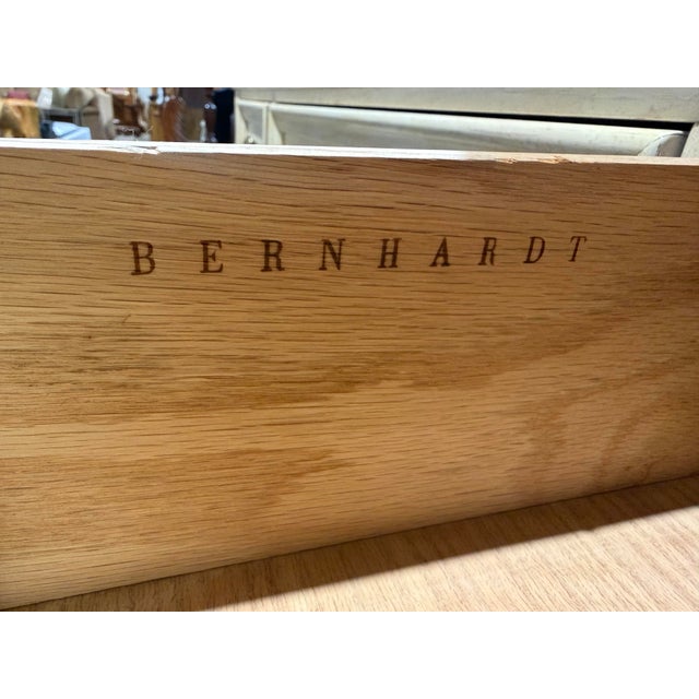 Early 21st Century Bernhardt Light Wood Nine Drawer Dresser For Sale - Image 5 of 5
