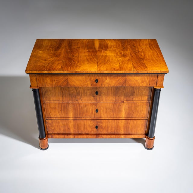 Biedermeier Chest of Drawers, Germany, 1820 For Sale - Image 4 of 9