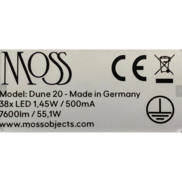 Silver Dune 20 Cluster Pendant Light with Silver Polished Shades by Daniel Becker For Sale - Image 8 of 9