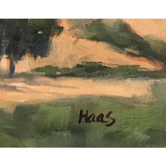 2010s Quiet Places Collection — Pierce Road Cottage, Benicia Plein‑Air Landscape (Original Oil on Canvas) For Sale - Image 5 of 13