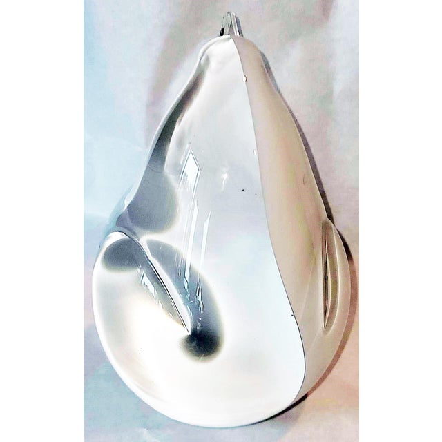 1970s Blown Glass Penguin Paper Weight Scuplture by Anatra For Sale - Image 4 of 5