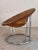 Balloon Sling Armchair in Brown Suede from Lusch & Co For Sale - Image 11 of 11