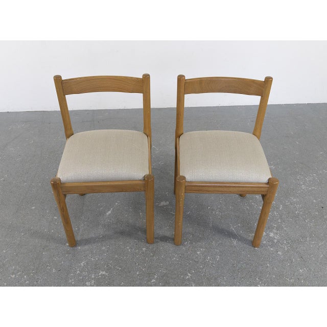 Oak Dining Chairs, 1970s, Set of 12 For Sale - Image 12 of 18