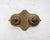 Metal Bronze Sculpted Handles and Knobs, 1900s, Set of 2 For Sale - Image 7 of 8