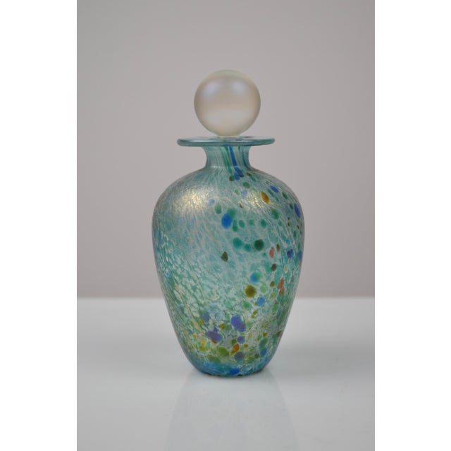1970s Studio Glass Perfume Bottle from Isle of Wight Glass, England, 1970s For Sale - Image 5 of 9