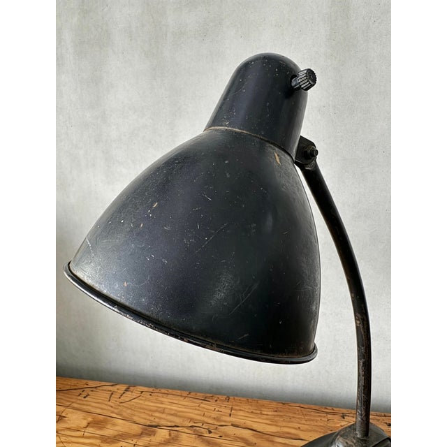Metal L299 Desk Lamp from Siemens, 1930s For Sale - Image 7 of 10