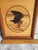 1990s Eagle Wood Inlay Art by Hudson River Inlay, Framed For Sale In San Francisco - Image 6 of 12