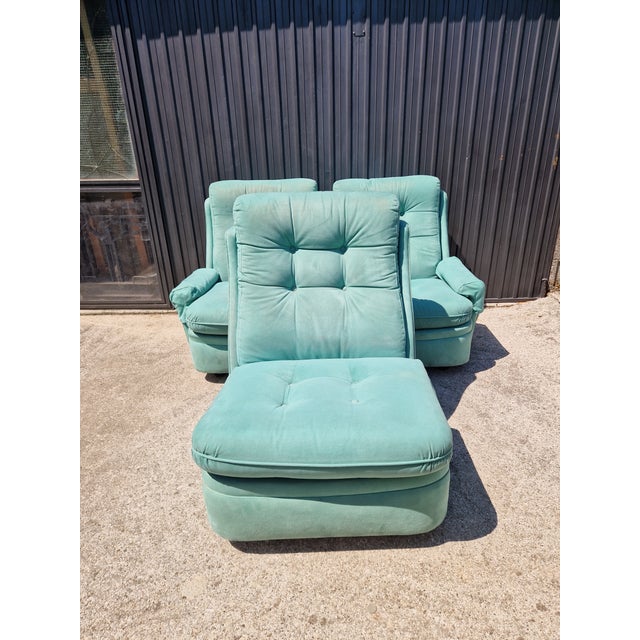Vintage Modular Sofa by Michel Cadestin for Orchid Edition, 1970s, Set of 3 For Sale - Image 14 of 18